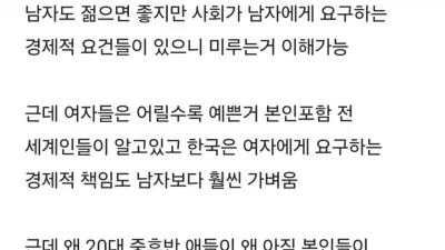 여자는 어릴수록 가치가 높다는 약사