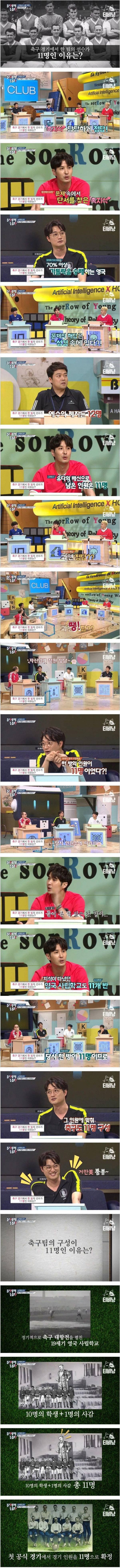 은근히 모르는 현재 축구팀 선수가 11명인 이유.jpg